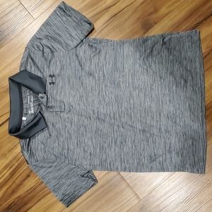 Youth Under Armour Heatgear polo. Size L.